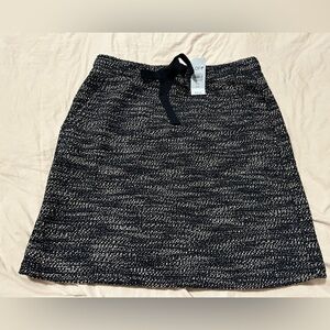New Loft Black print mini  skirt- XSP